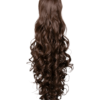 Charlotte Claw Clip or Drawstring Curly Ponytail