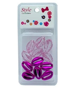 Style Collection 2 Tone Shell Beads BD015 Pink