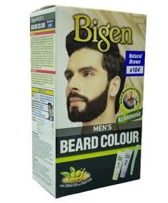 Mens Beard Colour Natural Brown B104