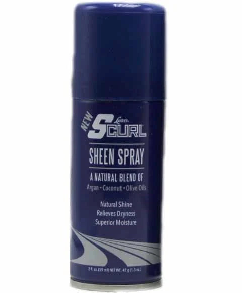S Curl Sheen Spray Brillance