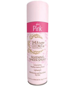 Pink Shea Butter Coconut Oil Silkening Sheen Spray