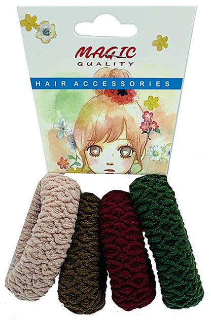 Magic Quality Hair Elastic Bands Assorted TT22A