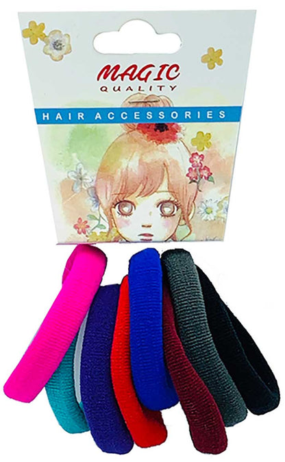 Magic Quality Hair Elastic Bands Assorted TP15B