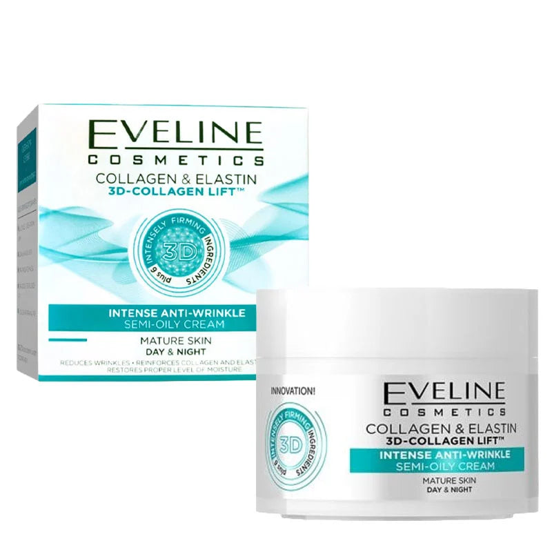 Collagen Elastin 3D Collagen Lift Intense Anti Wrinkle Semi Oily Cream
