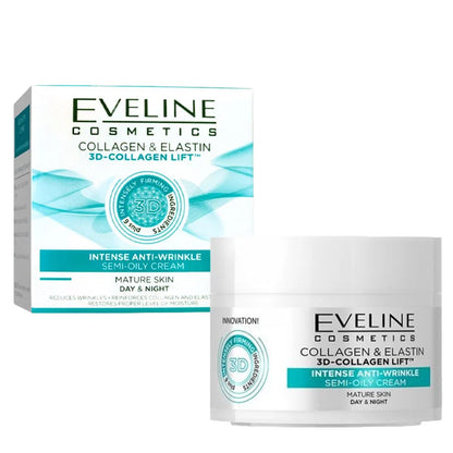 Collagen Elastin 3D Collagen Lift Intense Anti Wrinkle Semi Oily Cream