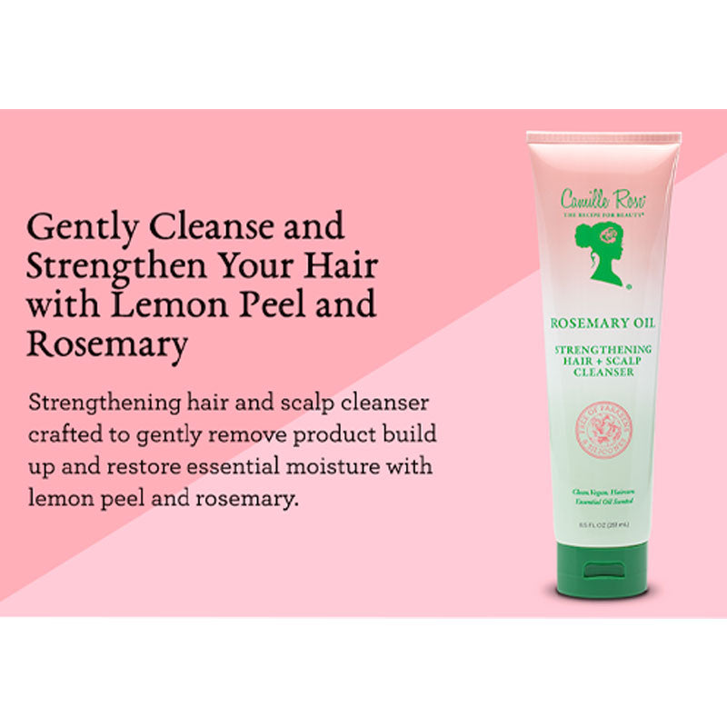 Rosemary Oil Strengthening Hair And Scalp Cleanser
