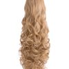 Charlotte Claw Clip or Drawstring Curly Ponytail