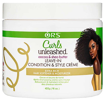 ORS Curls Unleashed Cocoa And Shea Butter Leave In Conditioner