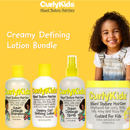 Curly Kids Creamy Defining Lotion Bundle
