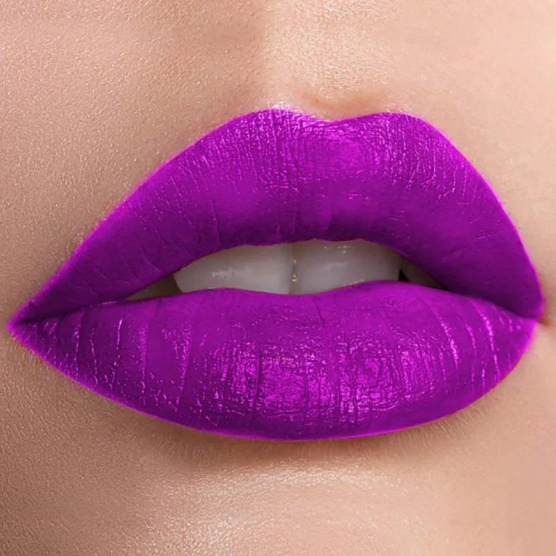 Madly Matte Long Lasting Lip Gloss Amplified Purple 700