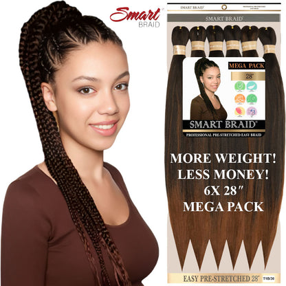 8X Easy Pre Stretched Smart Braids Value Pack