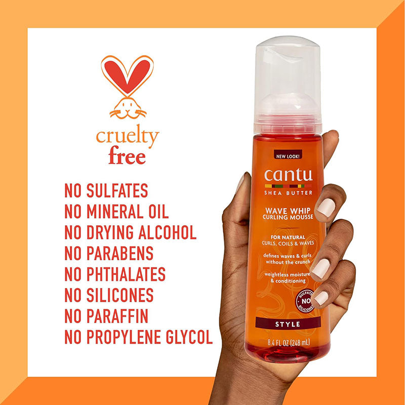 Cantu Wave Whip Curling Hair Mousse