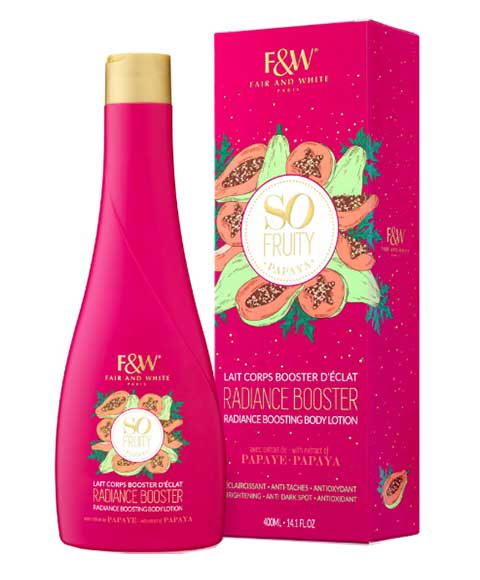 So Fruity Papaya Radiance Boosting Body Lotion