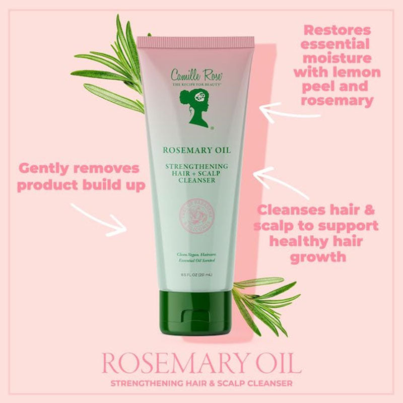 Rosemary Oil Strengthening Hair And Scalp Cleanser