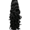 Charlotte Claw Clip or Drawstring Curly Ponytail