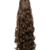 Charlotte Claw Clip or Drawstring Curly Ponytail