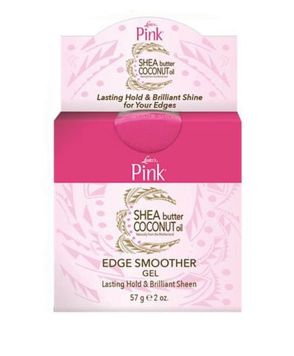 Pink Shea Butter Coconut Oil Edge Smoother Gel