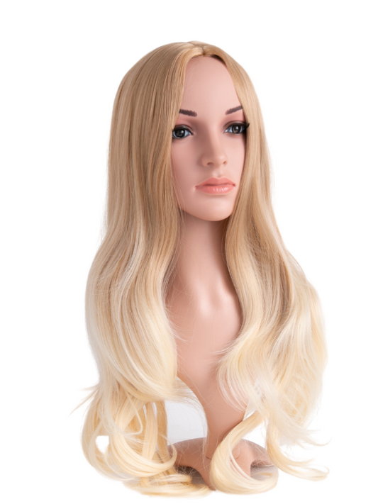 Andriana – Ombre Middle Parting Wavy Full Head Wig | Stock Clearance!!! While stocks last !!!