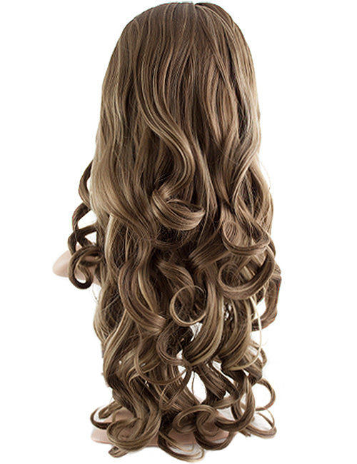 Eva Loose Curl Synthetic Half Head Wig