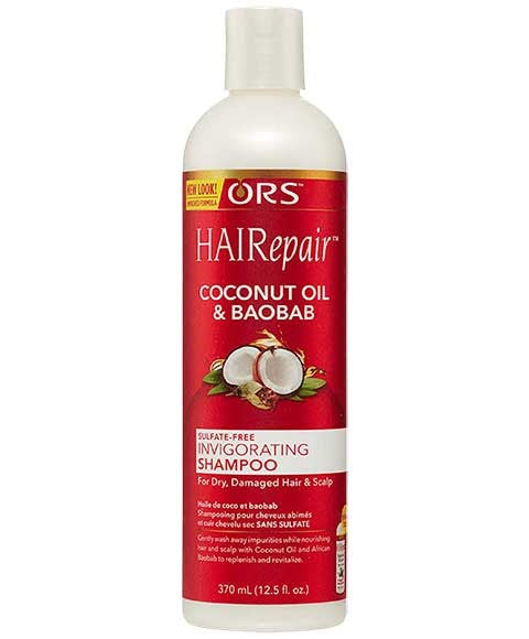 ORS Hairepair Coconut Oil And Baobab Invigorating Shampoo