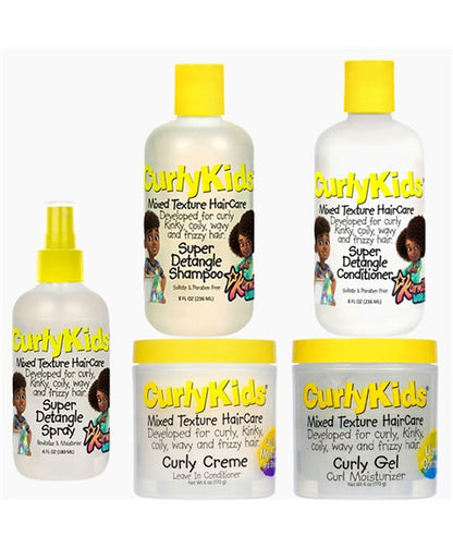 Curly Kids Super Detangle Spray Bundle